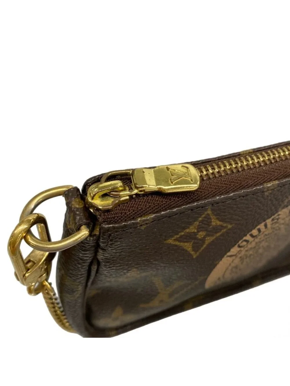 Louis Vuitton Handbag Monogram Mini Pochette Soirle T&b